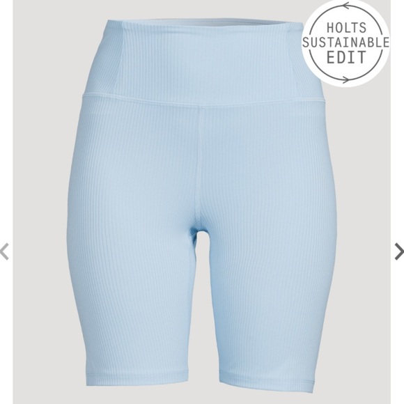 GIRLFRIEND COLLECTIVE Ribbed High-Rise Bike Shorts
In Bluebell - Picture 13 of 13